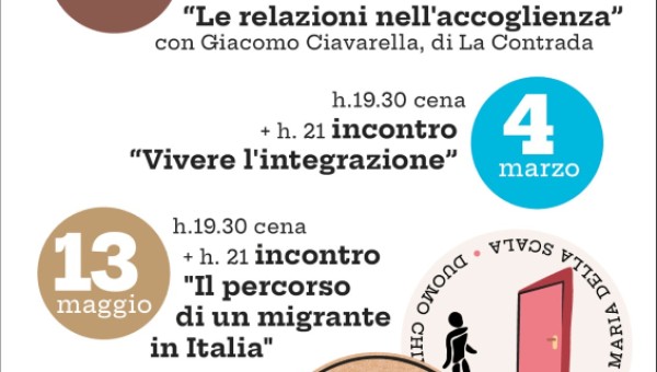 Gli incontri dell'accoglienza 